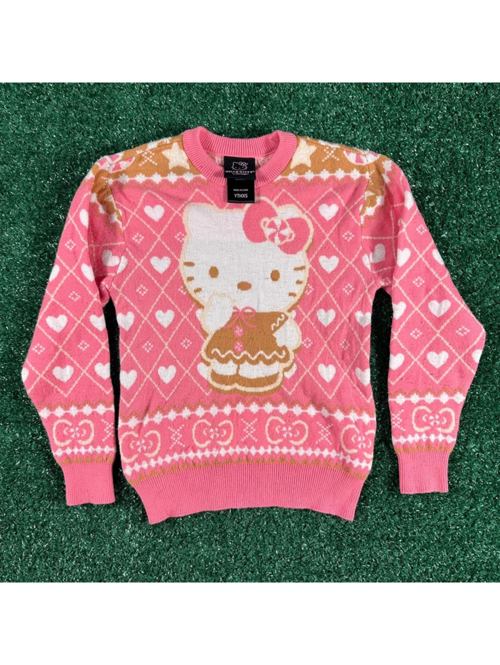 Kids hello kitty sweater youth girls size XS